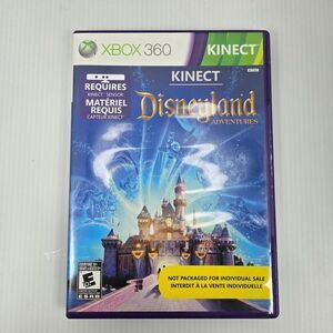 Xbox 360 Kinect Disneyland Adventures Game - Complete with Manual‎ & Disc